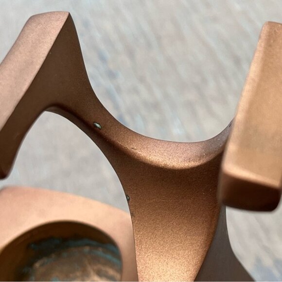 PartyLite Elegant Reindeer Tea Light Candle Holder Set of 2 - Picture 6 of 15